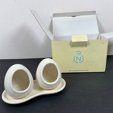 Nigella Lawson Living Kitchen Salt & Pepper Cream Piglets Mini Salt Pigs Tray
