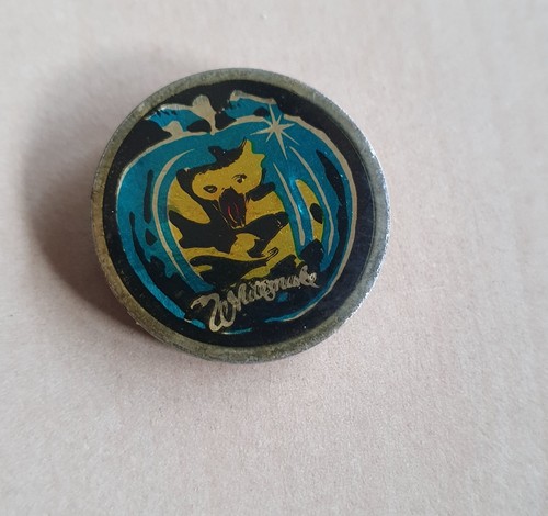 Vintage whitesnake badge - vintage, pin