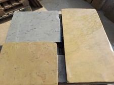 Reclaimed York Stone Slabs Hand Polished Huge Stock Available £135 Per Sq Yard