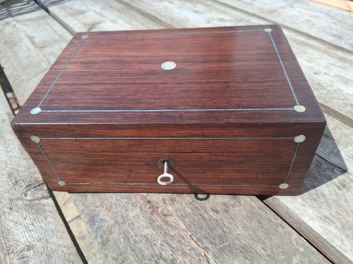 Antique mahogany mop wire - antique, &