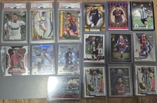 16 Cristiano Ronaldo & Lionel Messi Football Card Graded Cards & Ungraded Cards