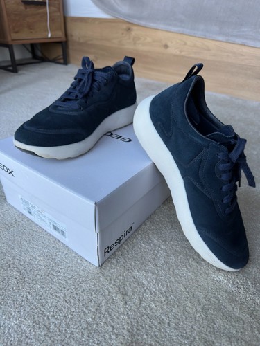 Geox mens navy - , suede