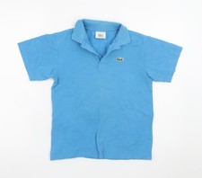 Lacoste Boys Blue Polo Shirt