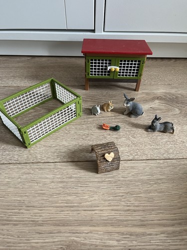 Schleich rabbit hutch 42420 - schleich,