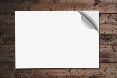Plain unprinted desk - unprinted,