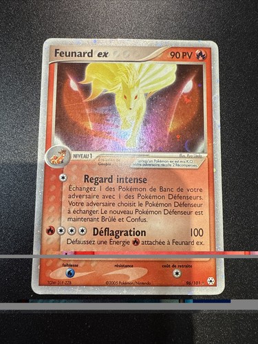 Pokemon card feunard 101 - card, ex
