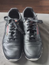 Rare Vintage Reebok Rb907 trainers black Leather sneakers shoes UK size 7.5 Y2K