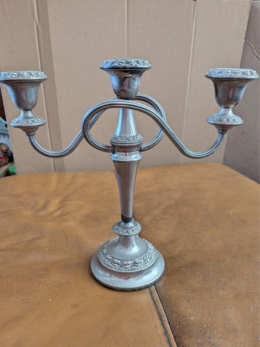 Silver plated three - silver, branch
