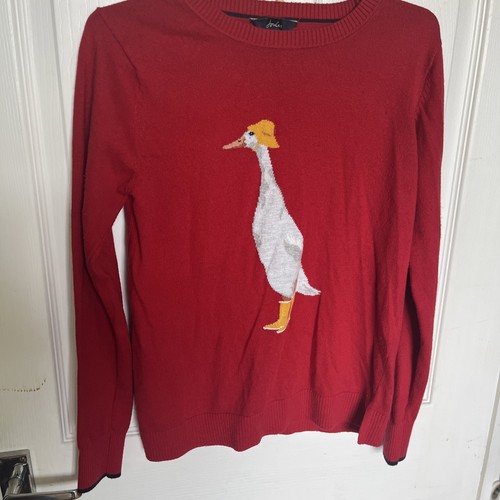 Joules women red duck bird - joules, women's