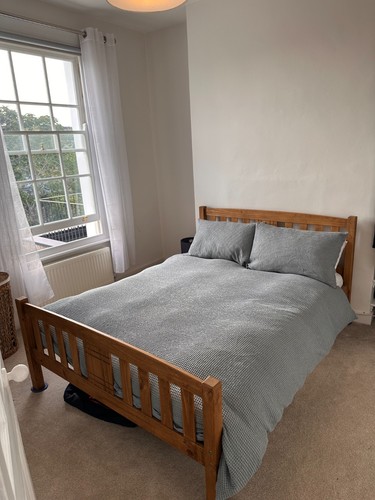 Quality wooden double bed - , with