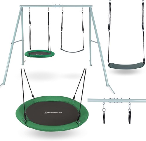 200kg steel garden swing set - steel,