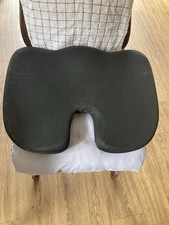 Memory Foam Gel Seat Cushion for Back Pain Relief and Car Travel Non-Slip VGC