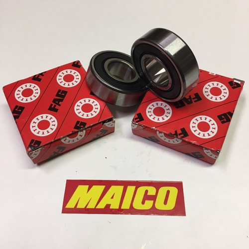Maico front wheel bearings - front,