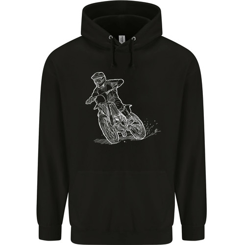 Motocross bike line drawing - line,
