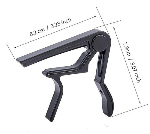 Aluminium guitar capo - capo, with