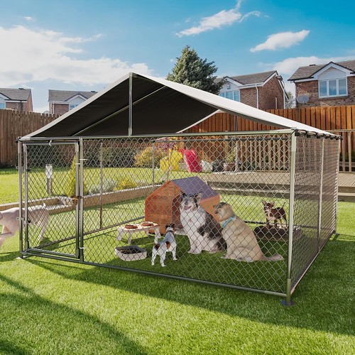 10x10x6ft large dog kennel - large,