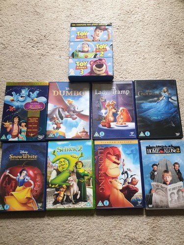 Dvd bundle x11 disney - dvd,