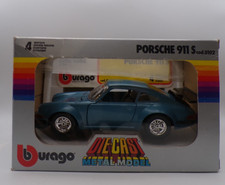BURAGO 0102 PORSCHE 911S BLUE