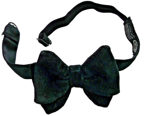 Bow tie vintage velvet mens - tie,
