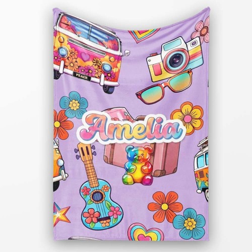 Soft fleece blanket - soft, van