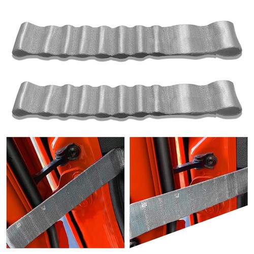 Adjustable door check strap - adjustable,