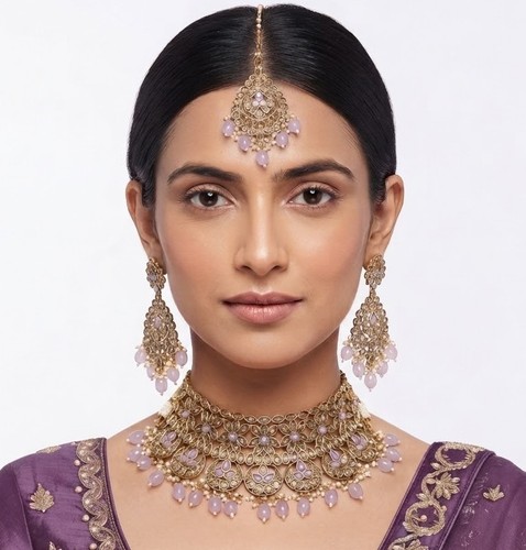 Lilac indian bollywood bridal - indian,