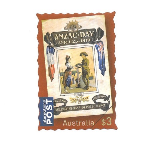 Australia anzac day stamp - anzac,