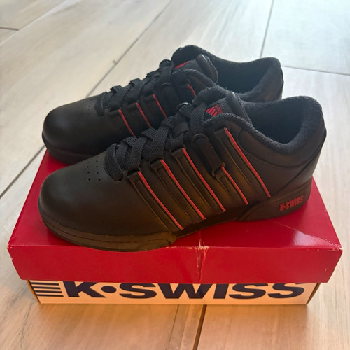 Swiss men black red - k-swiss, low