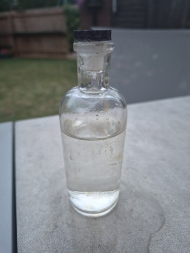 Vintage glass bottle see - vintage,