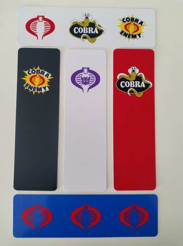 Cobra bookmarks palitoy action - cobra,