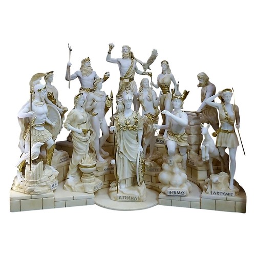 Set twelve greek - twelve, roman