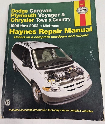 Haynes dodge caravan 30011 - caravan,