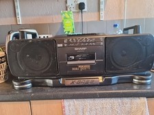 Sharp WQ-T360E Stereo Radio Double Cassette Recorder