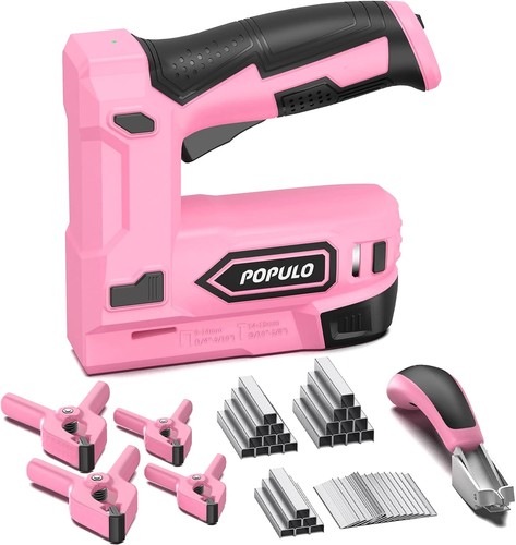 Populo pink cordless staple - pink,