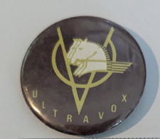 Ultravox- Pin Badge Vintage