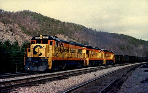 Chessie system coal train - system,