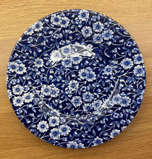 Vintage Burleigh Blue Calico