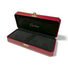 Genuine Cartier Pen Box COST0046 Red Gold Ring/Pen Presentation Case Empty Box