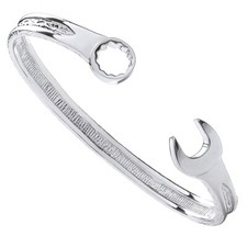 Sterling silver men - men's, spanner