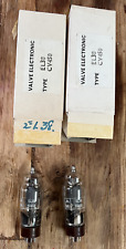 NOS quad Mullard EL38 / CV450 Pentode Valves/Vacuum Tubes - AVO Tested Strong
