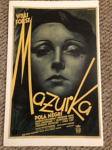 Mazuika pola negri willi - negri,