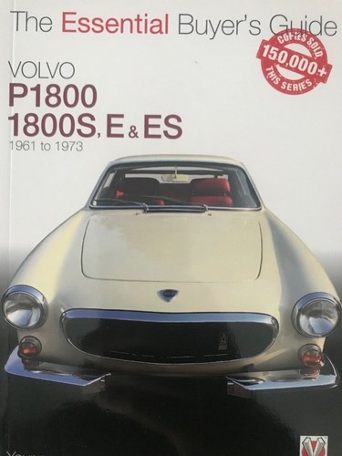 Rare volvo p1800 - rare, book