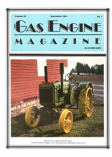 John deere model gasoline - deere,