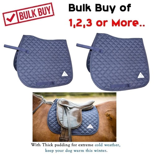 Quilted saddlecloth saddle - saddlecloth,