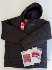 Milwaukee M12 AXIS Heated Jacket Black Men’s L – M12AHJBLK0 – Incl USB-C Charger