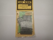 Unmade Ian Kirk 4mm Scale 8807 GWR China Clay Wagon Kit Sealed Grey Underframe