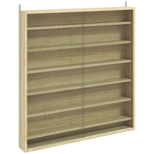 Six shelf display cabinet - shelf,