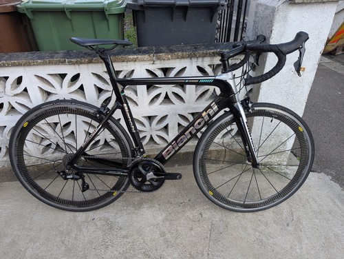 Bianchi aria carbon - carbon, road