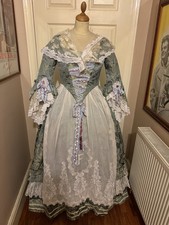 WOMENS OPERA GEORGIAN THEATRICAL DRESS COSTUME ROYAL OPERA HOUSE THEATRE