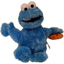 Posh Paws Sesame Street Cookie Monster Plush Soft Toy 2021 